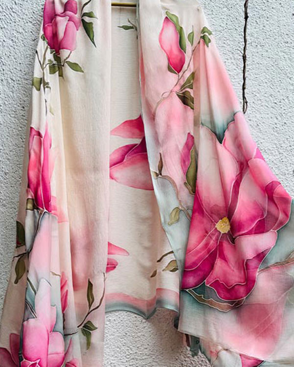 Magnolias Pure Chiffon Dupatta
