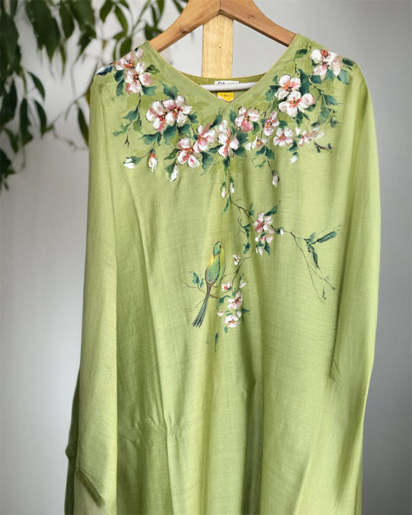 Pista Colored Kaftan