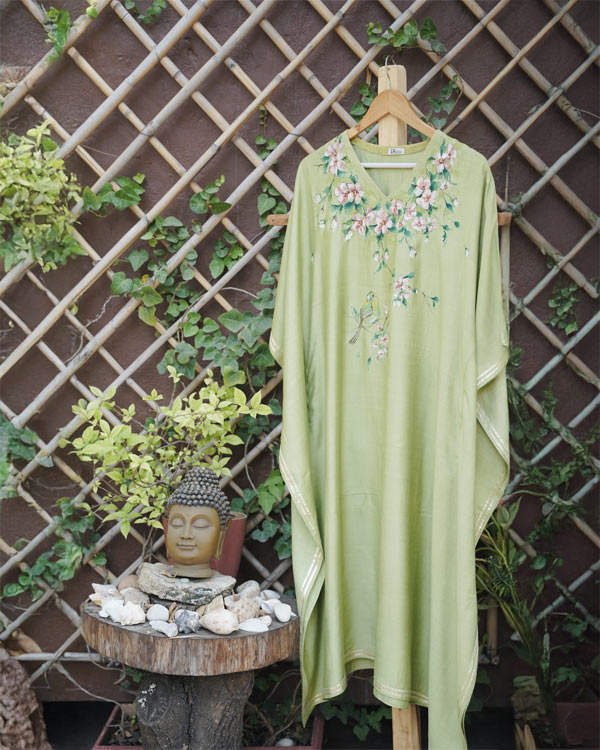 Pista Colored Kaftan