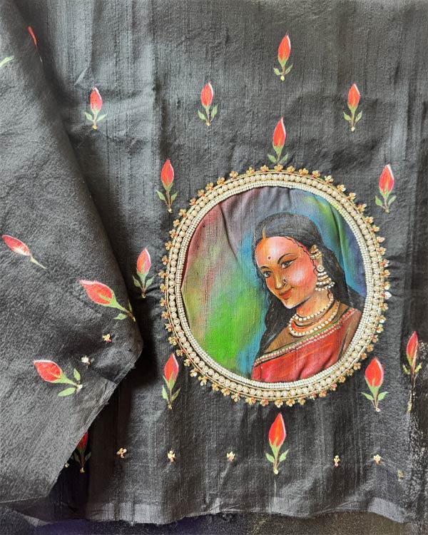 Raw Silk Blouse Pieces