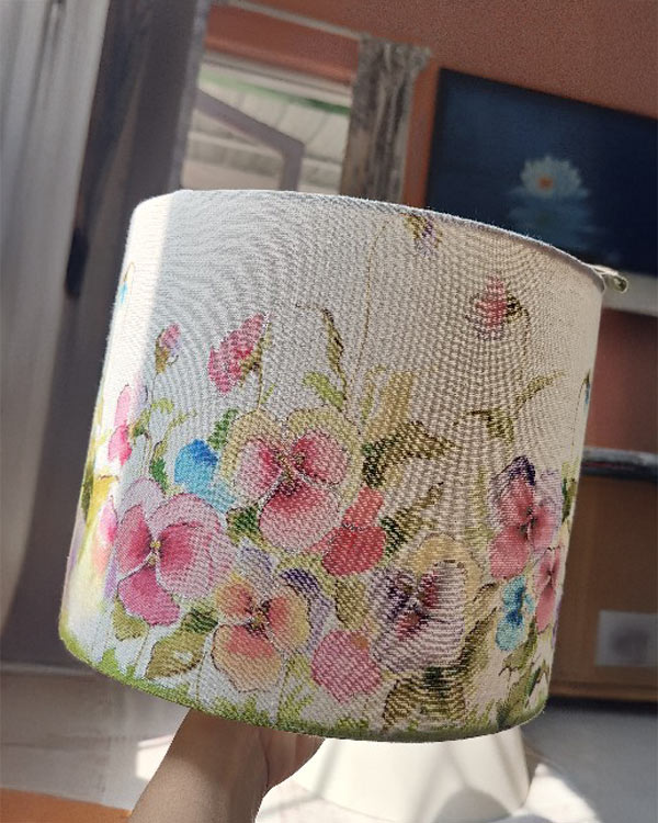 Pastel Petals Lampshade