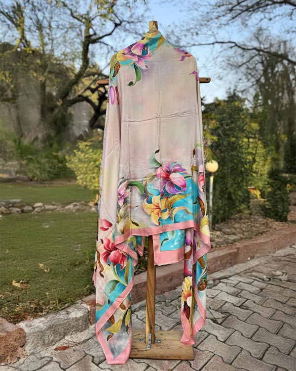 Pure soft silk dupatta